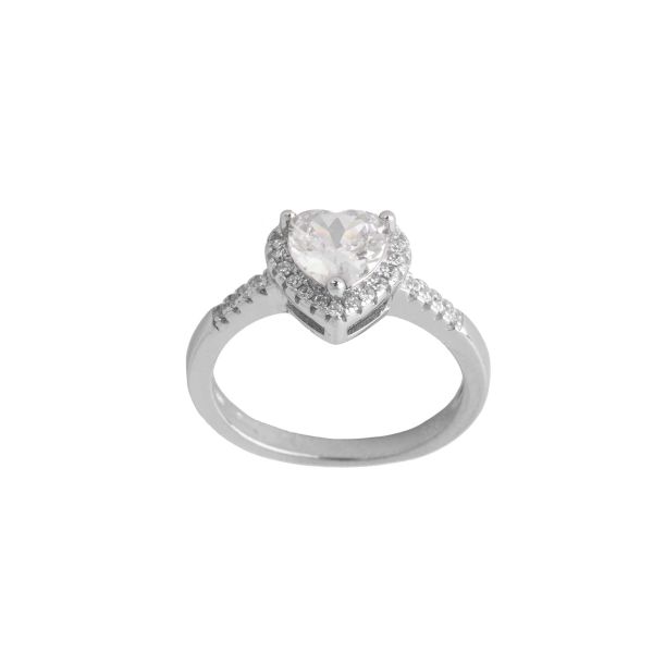 anello chi mi ama taglio a cuore