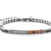 Bracciale in acciaio 4US Cesare Paciotti tennis uomo 4UBR7551