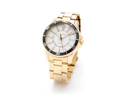 Orologio Uomo 4US Cesare Paciotti Acciaio Dorato Bianco Quarzo T4LS354