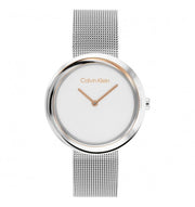 Orologio donna Calvin Klein Sculptural twisted bezel 25200011