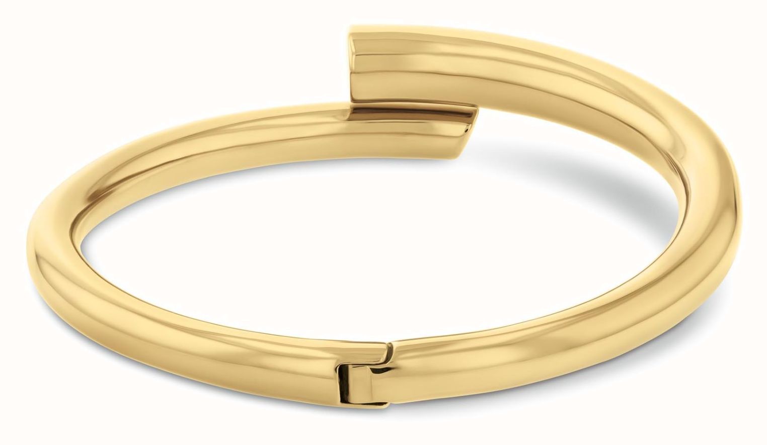 CK SPIRAL bracciale da donna di Calvin Klein in acciaio inossidabile color oro