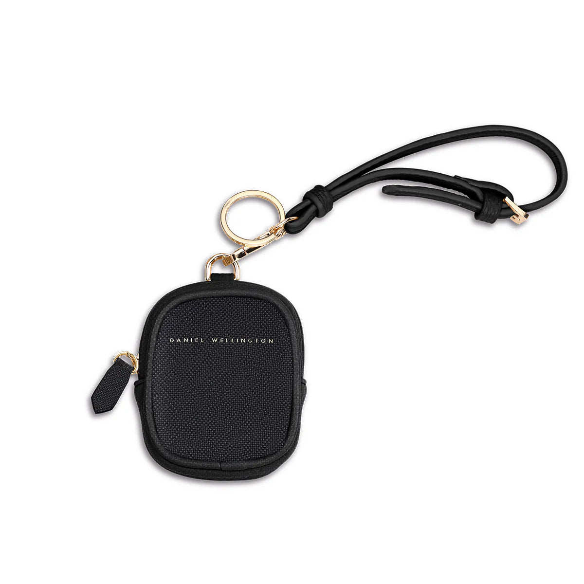 Borsetta Mini portachiavi DW nero saffiano DW01900079