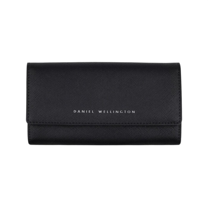 Portafoglio-Pochette DW nero saffiano DW01900053 con tracolla