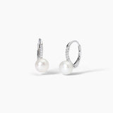 Mabina Codice: 563726  Orecchini in argento con perle e zirconiINVITO A NOZZE