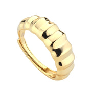 Marcello Pane Anello onde - Honey