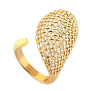 Marcello Pane Anello diamantato cashmere - Lux