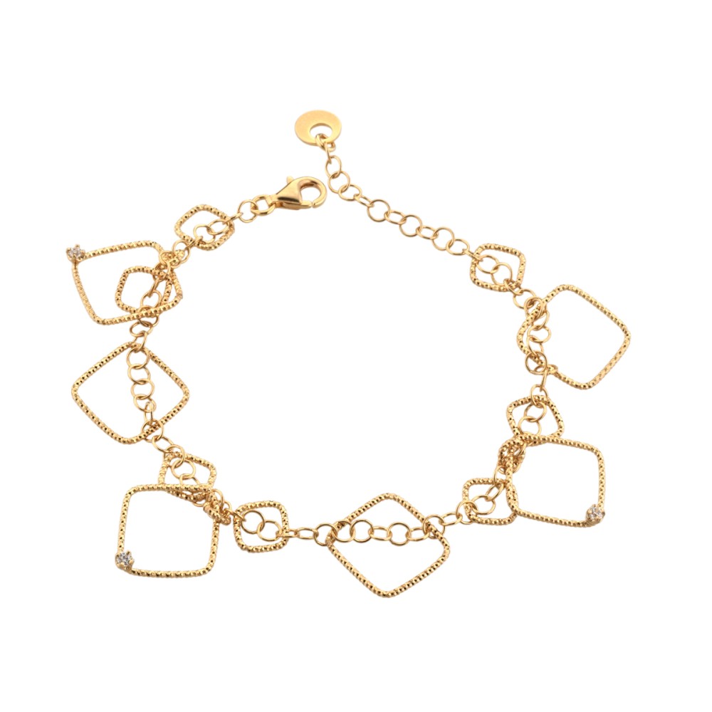 Marcello Pane Bracciale cosmo quadrato - Lux