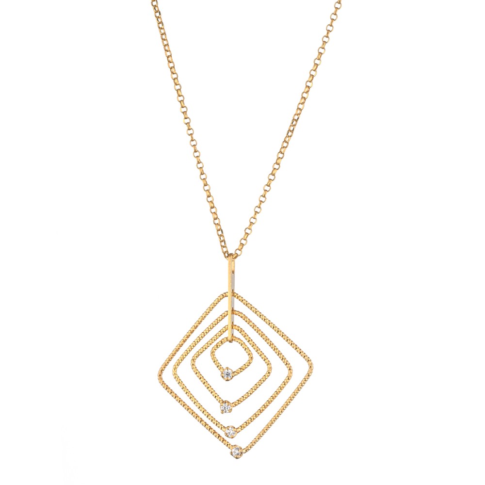 Marcello Pane Collana cosmo quadrato - Lux