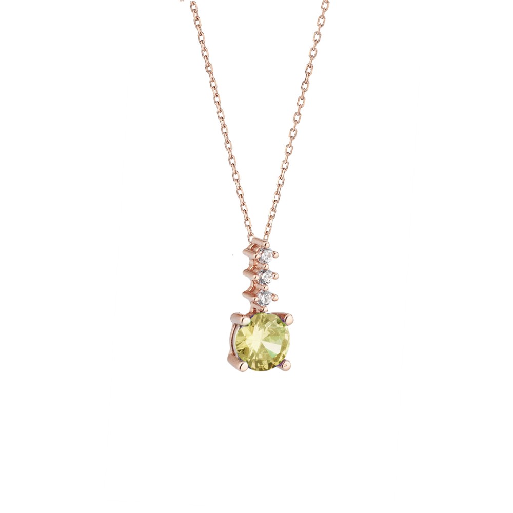 Marcello Pane Collana punto luce square lime - Glam