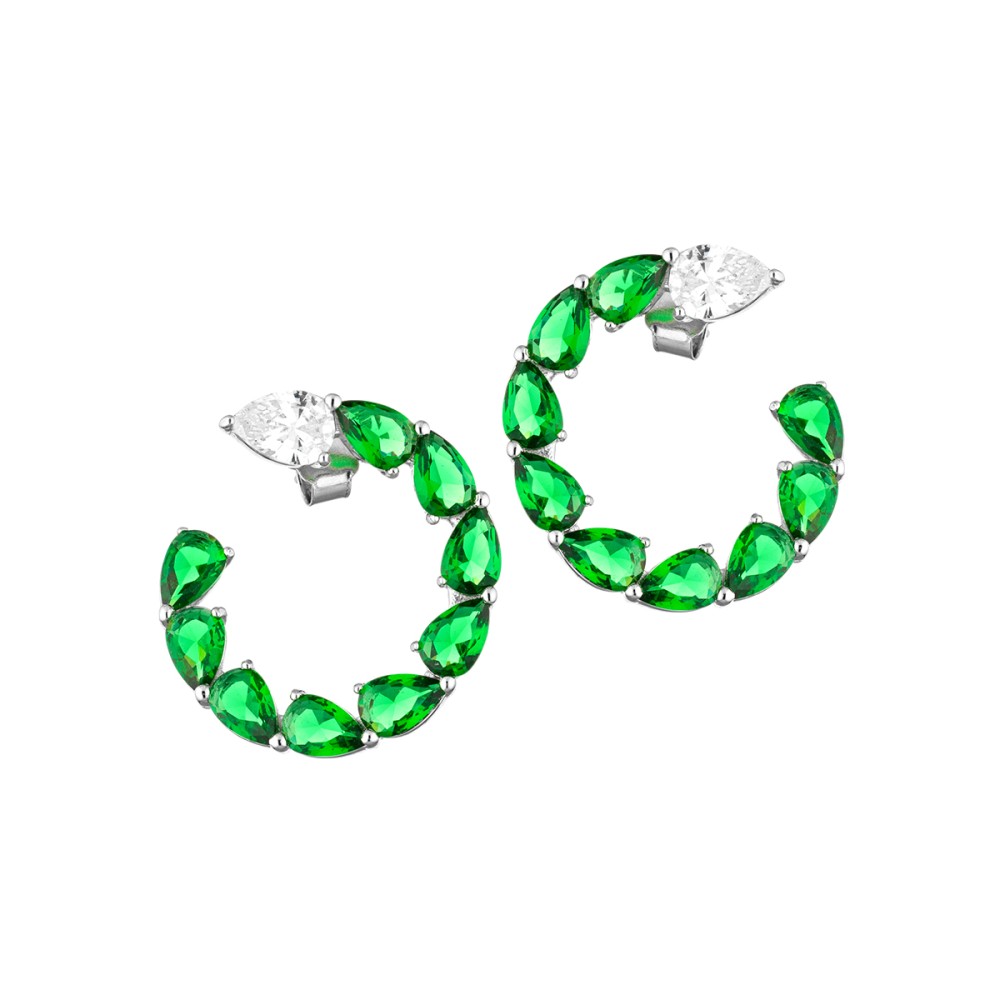 Marcello pane Orecchini gala circle - Glam