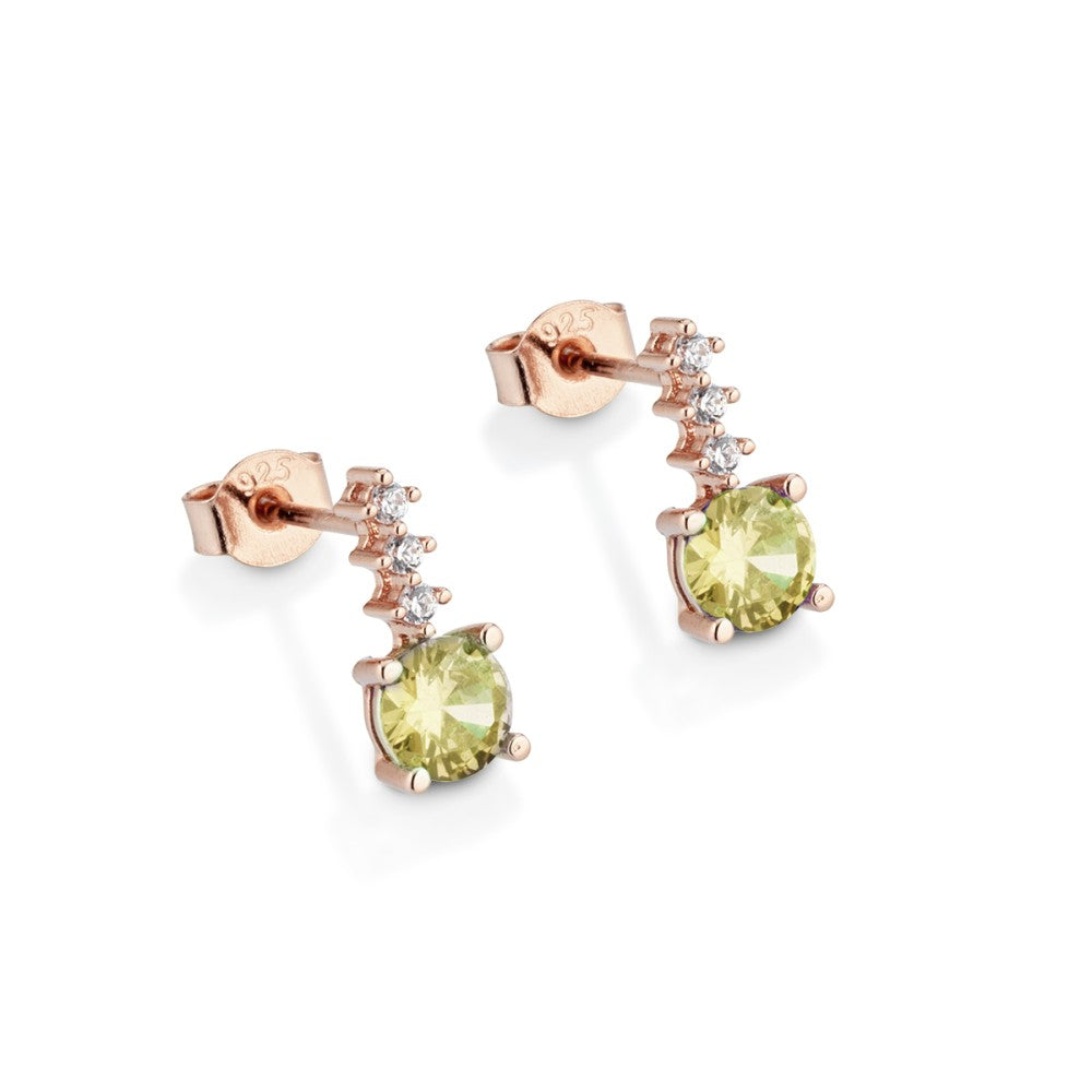 Marcello Pane Orecchini punto luce square lime - Glam