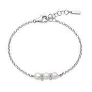 Bracciale Miluna Argento Collezione Unica Trilogy con perle Oriente