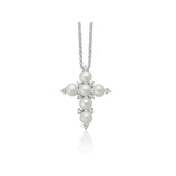 Collana Miluna Argento Collezione Unica  Croce PCL6714