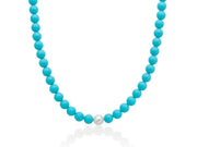 Collana Donna Miluna terra e mare PCL5318 Gioiello argento e perle e oro bianco 750