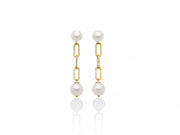 Orecchini MILUNA con Perle in argento 925% MISS ITALIA PER2512