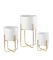 L'Oca Nera Cache -pot set 3 pz