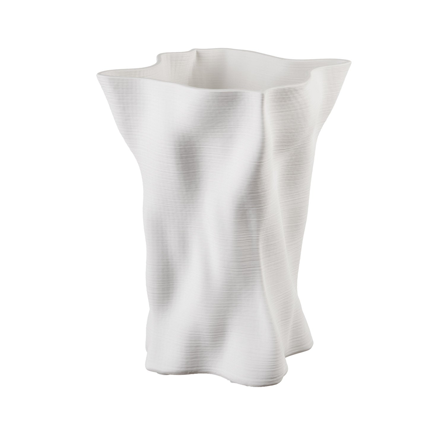 “L’Oca Nera” vaso da mobile moderno in porcellana