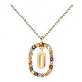 collana donna gioiello PDPaola New Letters Lettera O CO01-274-U