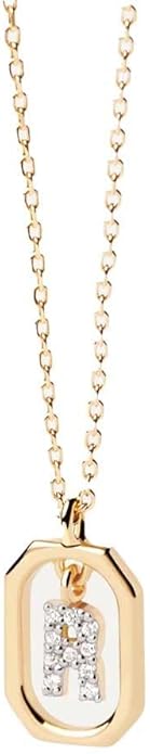 collana donna gioiello PDPaola Lettera R