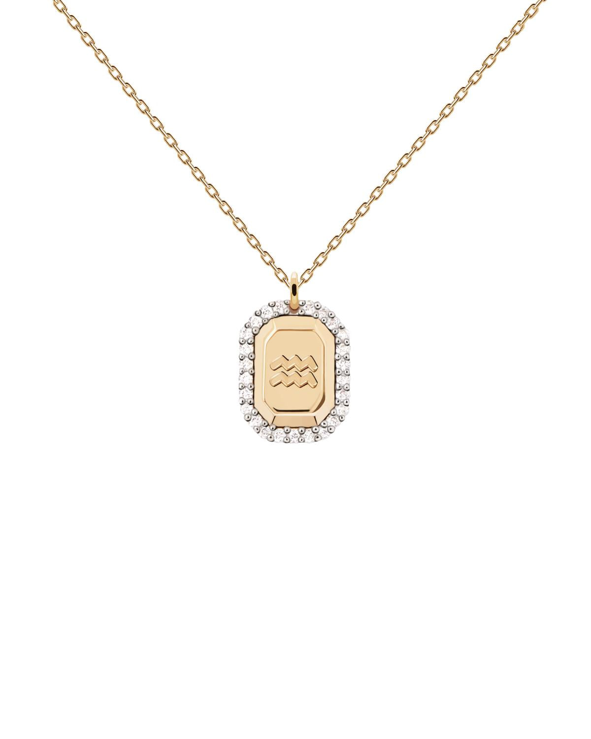 Collana donna segno zodiacale Acquario PDPaola gioiello