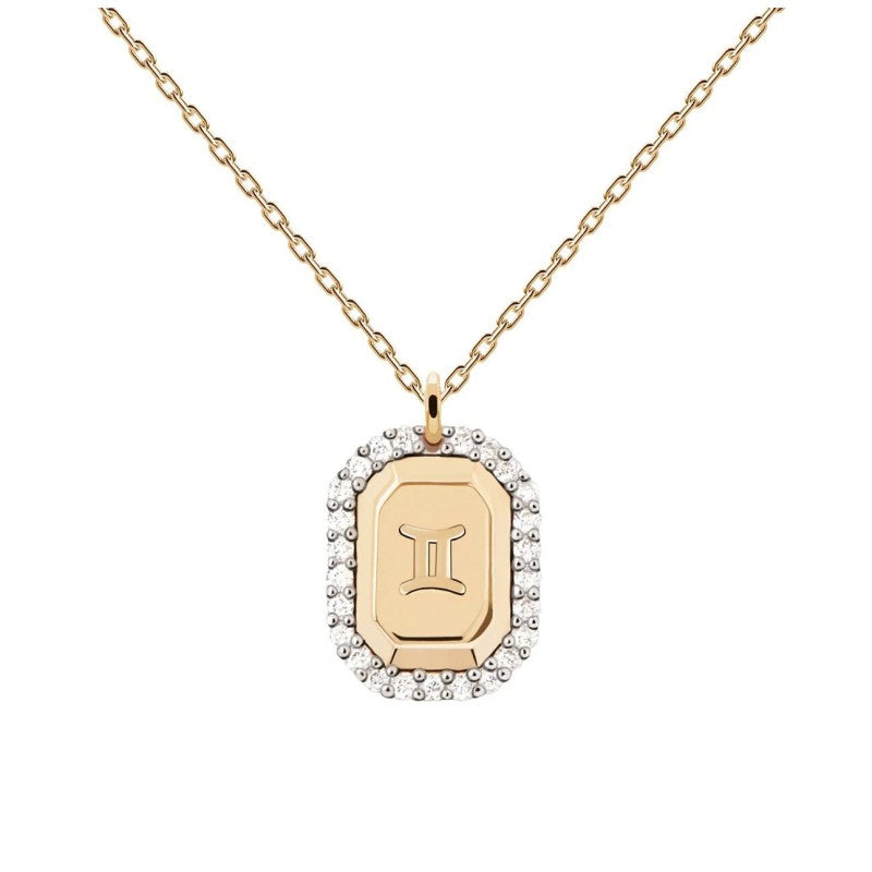 Collana donna segno zodiacale Gemelli PDPaola gioiello