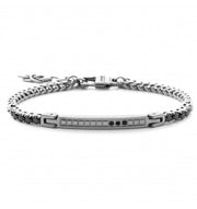 Bracciale in acciaio 4US Cesare Paciotti tennis uomo 4UBR7553