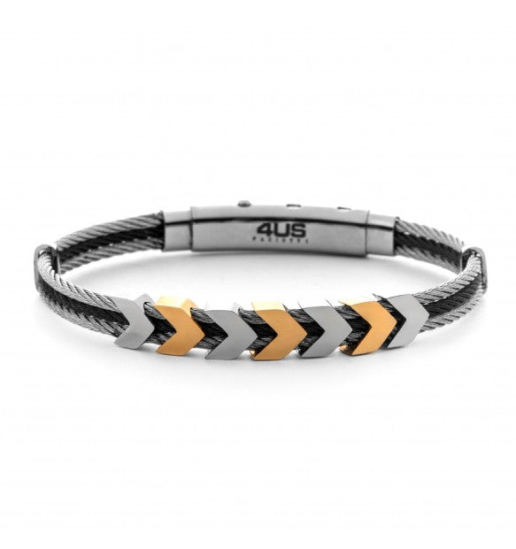 Bracciale in acciaio 4US Cesare Paciotti uomo 4UBR7577