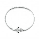 Bracciale in acciaio 4US Cesare Paciotti ancora uomo 4UBR7521