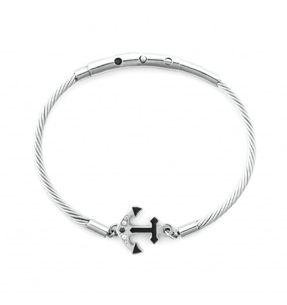 Bracciale in acciaio 4US Cesare Paciotti ancora uomo 4UBR7521