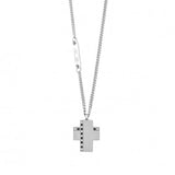 Collana in acciaio  4US Cesare Paciotti croce uomo 4UCL6964