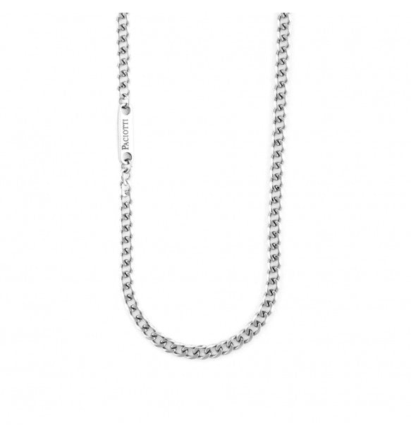 Collanain acciaio 4US Cesare Paciotti uomo 4UCL6139