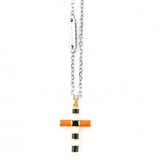 Collana in acciaio 4US Cesare Paciotti croce uomo 4UCL6785