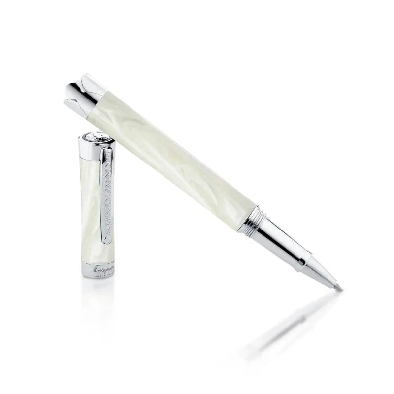 Penna Roller Roberto Giannotti Montegrappa Bianca PEA04