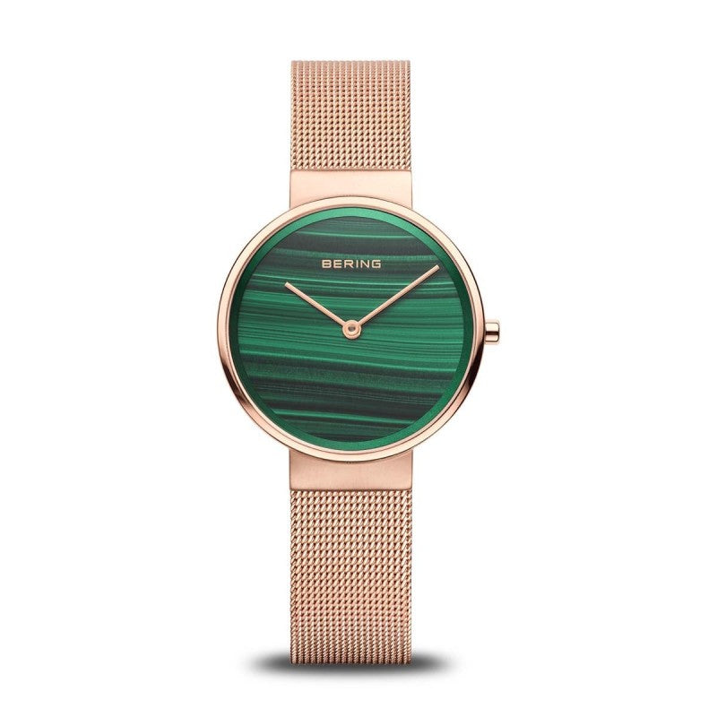 Orologio donna al quarzo Bering Classic 14531-368 Verde
