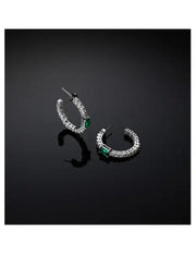 Chiara Ferragni - Orecchini A Cerchio Emerald