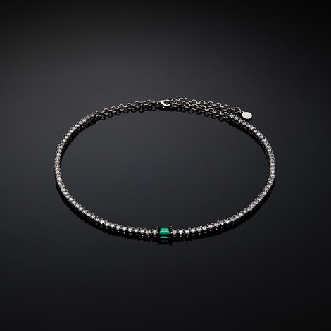 Collana tennis Chiara Ferragni Brand Emerald