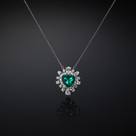 Collana con centrale Chiara Ferragni Brand Emerald