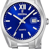 orologio solo tempo uomo Festina Acero Clasico