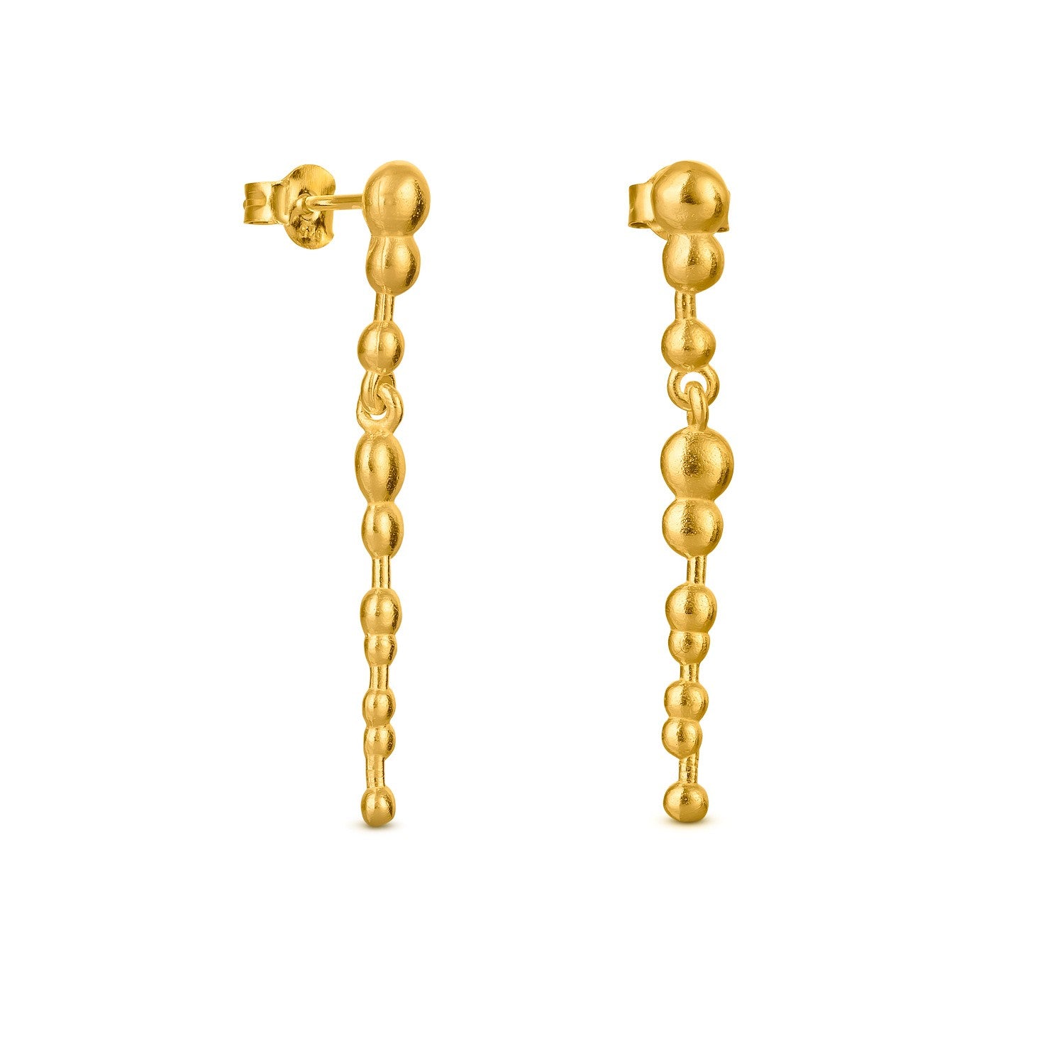 JOIDART ORECCHINI LUNGHI ORO MALVASIA