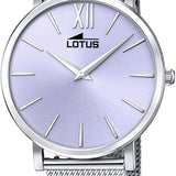 OROLOGIO LOTUS 18728/3 AZZURO CINGHIA ACCIAIO INOSSIDABILE 316L, DONNA