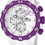 OROLOGIO LOTUS 15800/8 BLANCO CINGHIA GOMMA