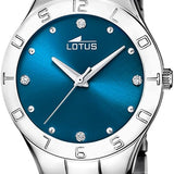 OROLOGIO LOTUS 18568/C AZZURO CINGHIA ACCIAIO INOSSIDABILE 316L, DONNA