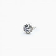 ORECCHINI UOMO MABINA BRIGHT 563524 ARGENTO