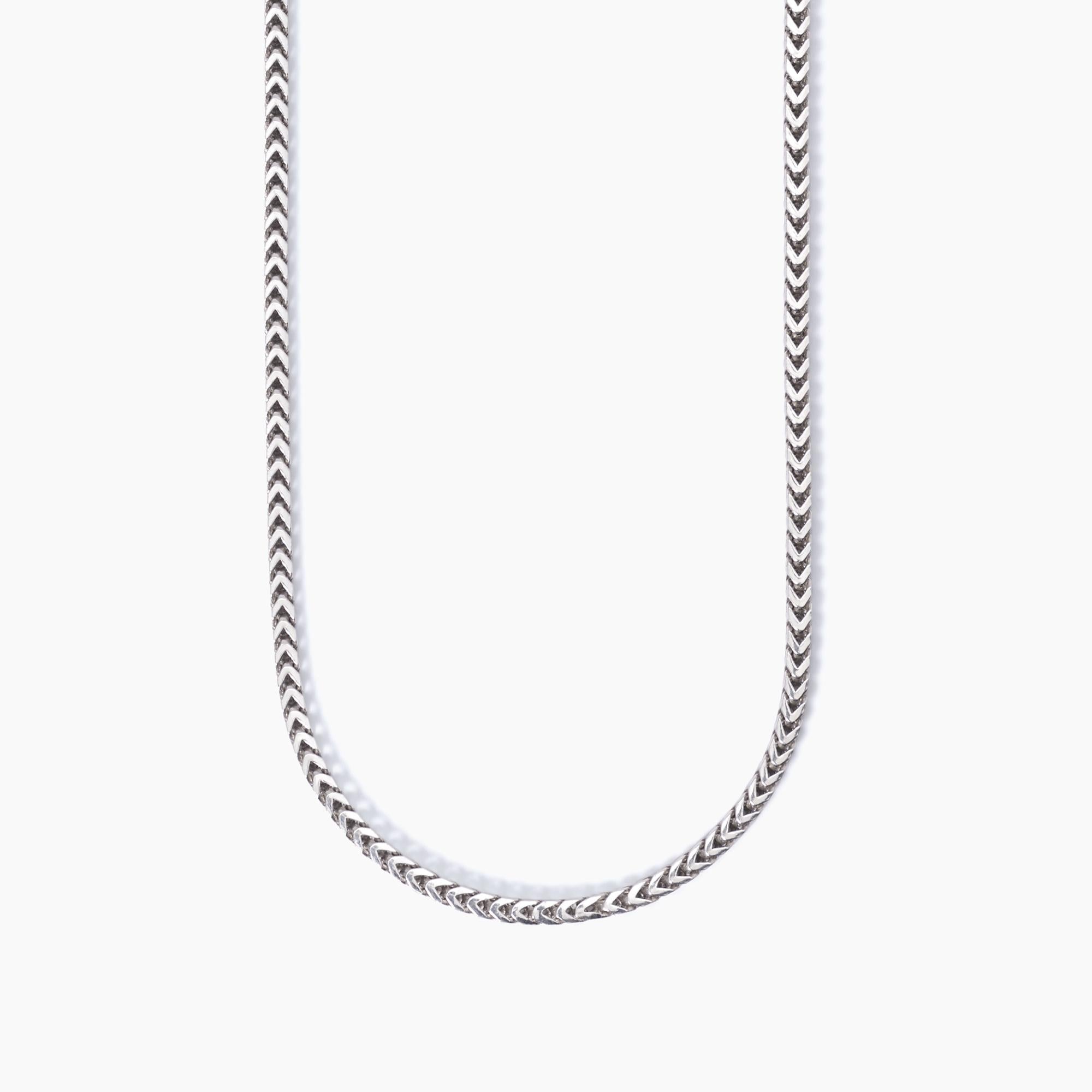 Collana catena spigata V-SHAPE