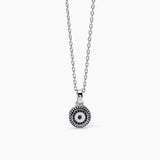 Collana con ciondolo tondoBENIAMINO