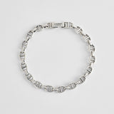 BRACCIALE UOMO MABINA AL TRAVERSO 533532 ARGENTO