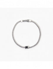 bracciale Catena uomo Argento 925 gioiello Mabina Gioielli Black Code