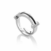Anello da Donna Componibile Marcello Pane Argento