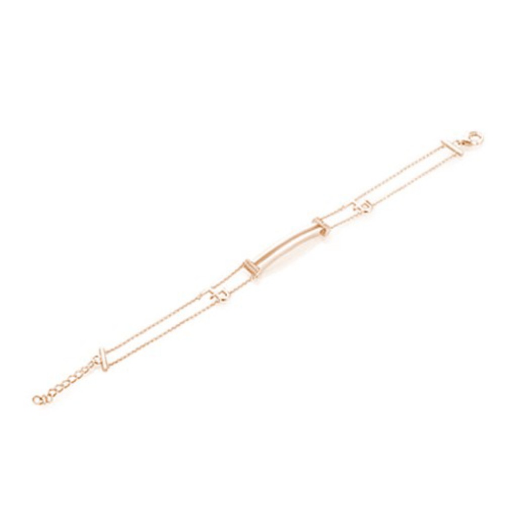 Marcello Pane Bracciale doppio personalizzabile