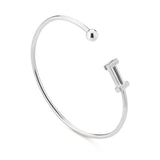 Bracciale rigido aperto personalizzabile